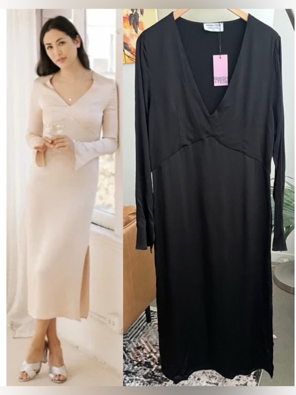 NWT Smash + Tess Sloane Maxi Length Dress